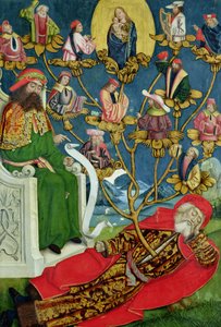 The Tree of Jesse, from the Dome Altar, 1499 by Absolon Stumme